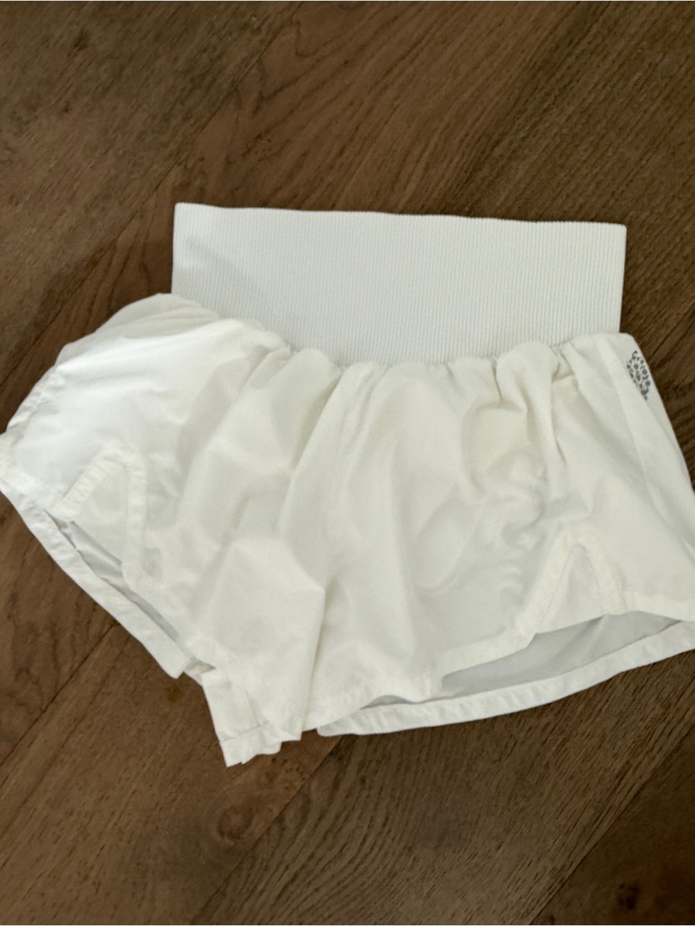 FP Movement Carpe Diem White Athletic Shorts